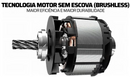 Chave De Impacto 48v Profissional Xumtom Brushless + bateria extra